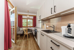 Ferienwohnung Abendrot - Wohnküche