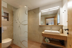 Ferienwohnung Abendrot - Badezimmer