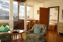 Wohnraum Blick Planai Hochwurzen