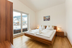 Penthouse bedroom 1 with doublebed