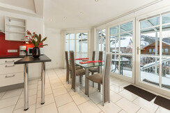 Cozy dining area and entrance area