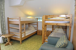 Schlafzimmer mit Stockbetten