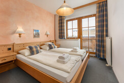 Bedroom with balcony