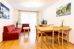 Living and dining area