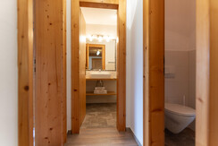 bathroom and toilette