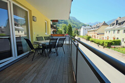 Balcony in west direction