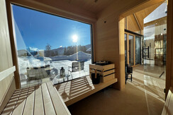 Sauna mit Ausblick