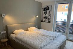 Luxus Penthouse direkt am Berg - Schlafzimmer