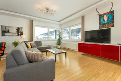 Penthouse living area