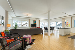 Penthouse spacious living area