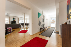 Entrance area to the living room