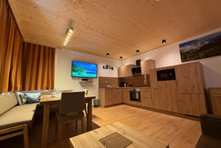 Küche, Wohnzimmer - Eiche