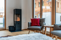 relax and read a book by the fireplace