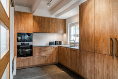 Top equipped kitchen with Miele appliances