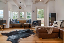 spacious living room with access to the terrace