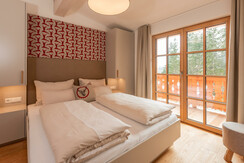 great view directly from the bedroom