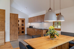 Kitchen area with high-quality equipment from Miele