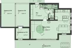 Garden floor CHALET 12