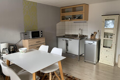 Appartement blick auf Küche