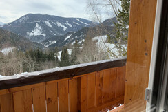 Appartement, Ausblick Winter