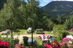 ausblick Campingplatz