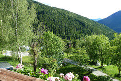 ausblick campingplatz sommer