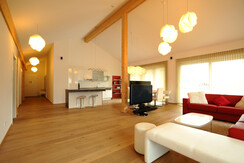 Penthouse Living - Wohnraum