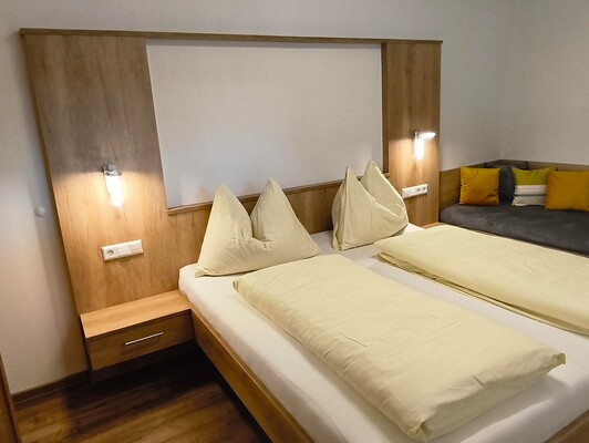 Apartment A Schlafzimmer