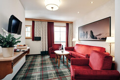 Familienappartement Haupthaus Wohnzimmer