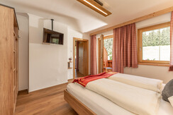 Aussicht Schlafzimmer Appartement D