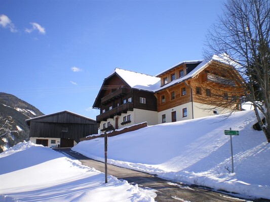 Unser Haus im Winter
