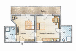 Grundriss App. Rossbrand