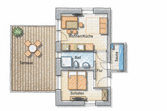 Grundriss App. Ramsau