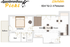 Appartement - Dachstein (Dachgeschoß)