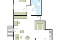 Zimmer Grundriss_Ramsauhof_Appartement Dachstein