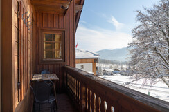 Balcony with limitless views