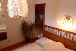 Schlafzimmer Apartment Hochwurzen