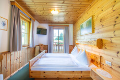 Separates Schlafzimmer zum Appartement Linde