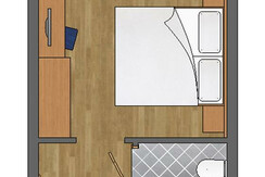 Reiters Wohlfühlhotel - Grundriss DZ 