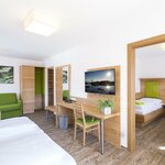 Foto van familiekamer douche, WC