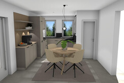 Riverhaus - Wohnküche