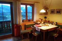 Wohnküche der Ferienwohnung