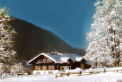 Sattlehnerhof Hausfoto Winter