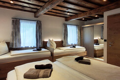 Ložnice se čtyřmi lůžky