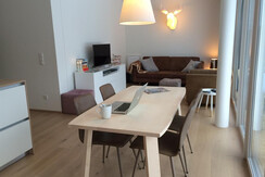 Apartment Sonnenhaus Wohnzimmer