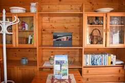 Bücherwand Vollholz