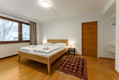 Schlafzimmer Nr. 2 mit Doppelbett