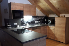 Küche Ferienwohnung Apfelbaum