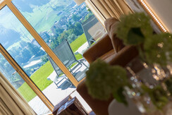 Gartenapp. 3 B Hochwurzen, Panoramaaussicht