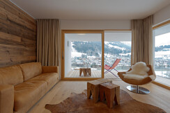 Gemütliches alpines Wohnzimmer